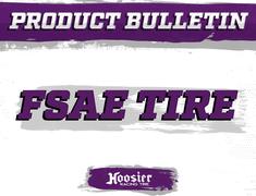 Hoosier Introduces New FSAE Tire