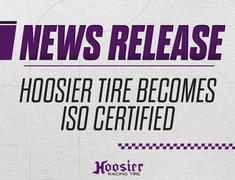 Hoosier Tire Becomes ISO Certified